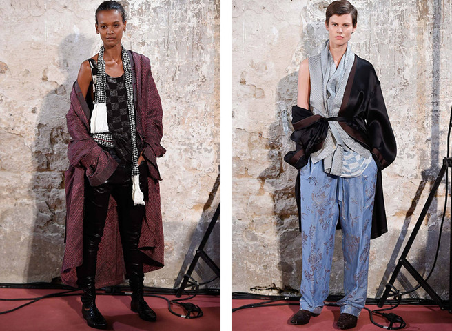 Haider Ackermann menswear �����-���� 2015