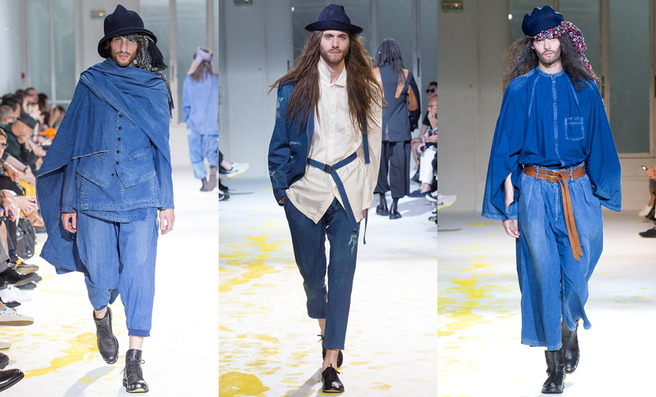 Yohji Yamamoto menswear �����-���� 2015