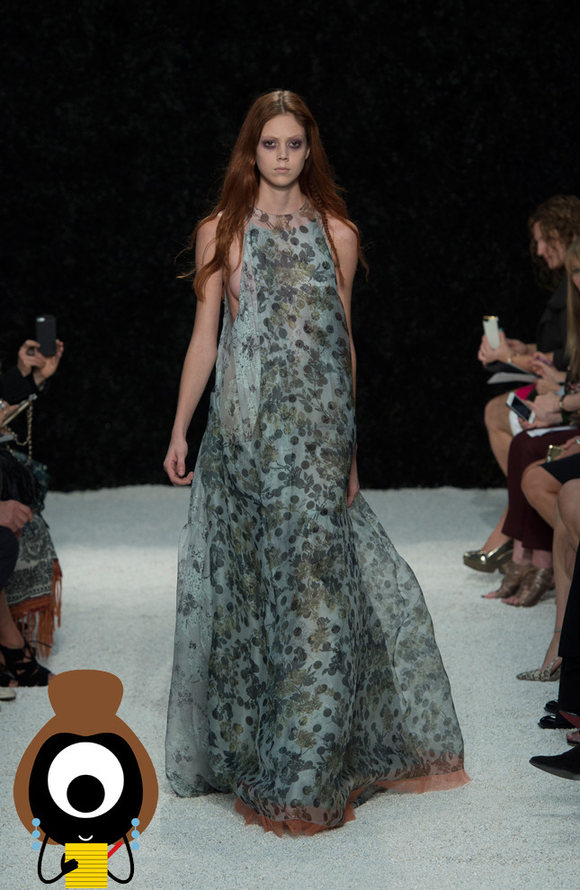 Shadow play at Vera Wang