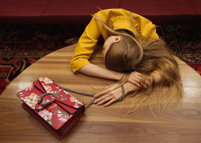 ��� ��������: ���������� Gucci GG Blooms � Caleido � ����������� ������ Vogue