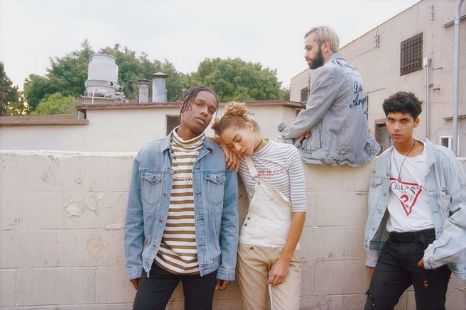 ����� A$AP Rocky ������ ��������� ��� Guess