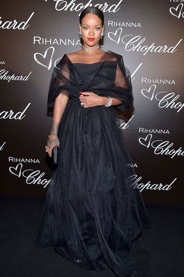    Ralph and Russo   Chopard        Rihanna  Chopard