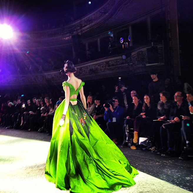 ���� �� ������� ������ Ulyana Sergeenko Haute Couture �����/���� 2013