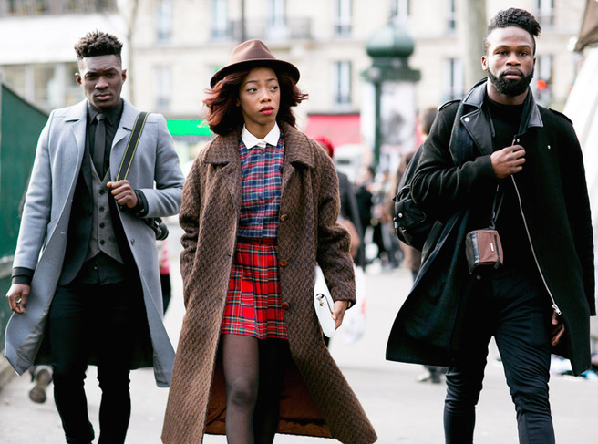 Streetstyle �� ������ ������� ���� � ������